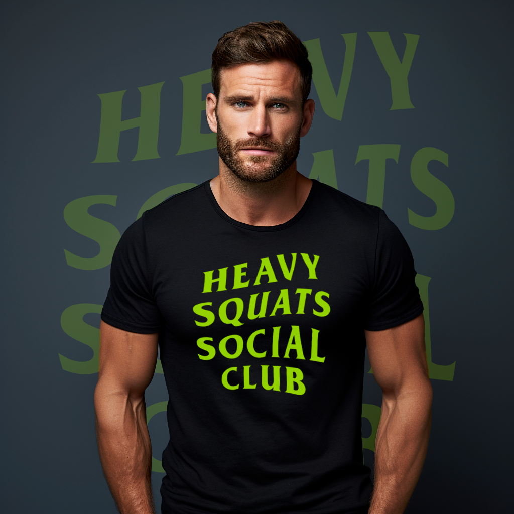 Heavy Squats Social Club - Tee